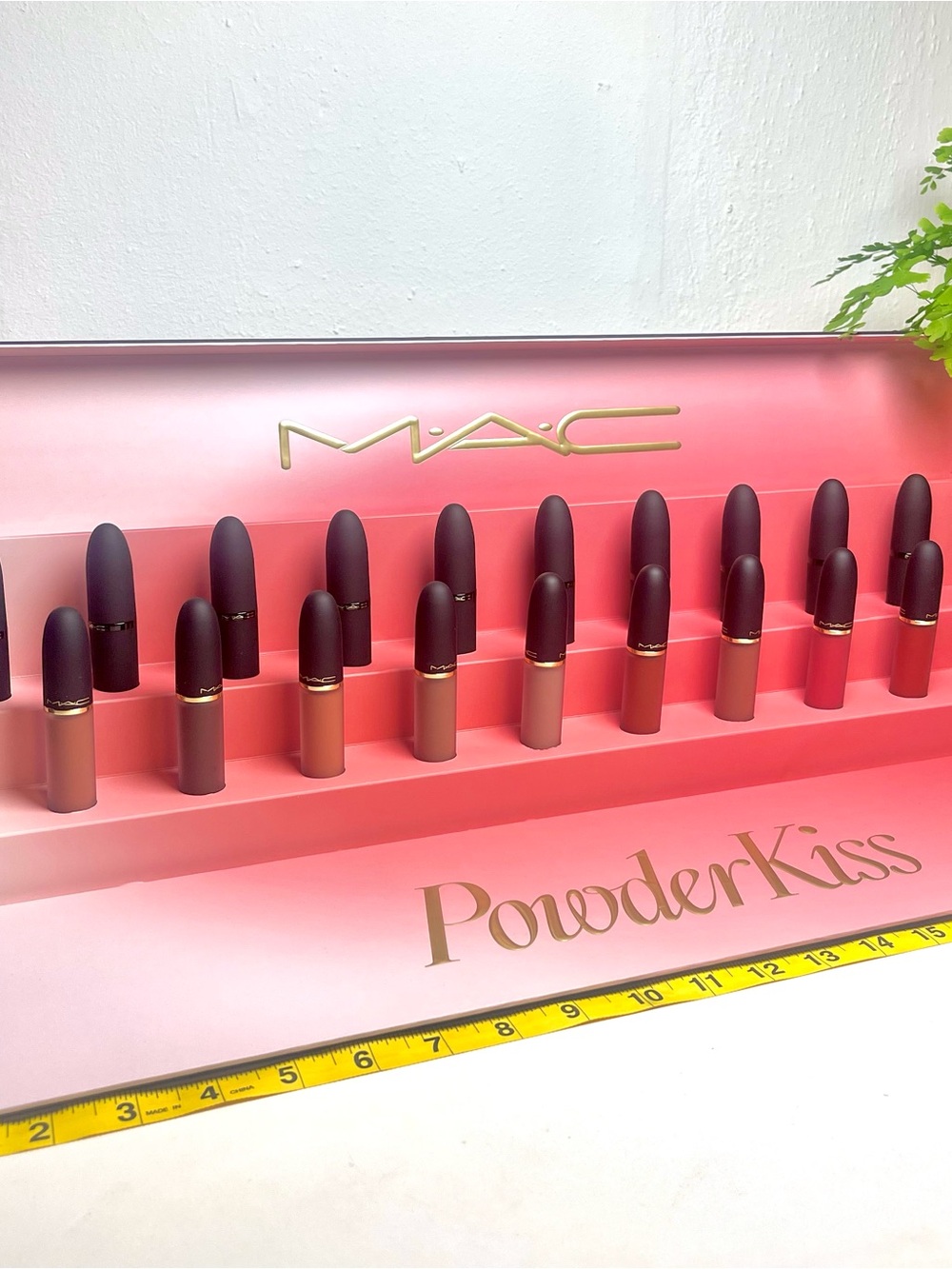 💋MAC Cosmetics HUGE Powder Kiss Lipstick +Gloss PR Box Set Kit Bundle Makeup Lot - Picture 3 of 7